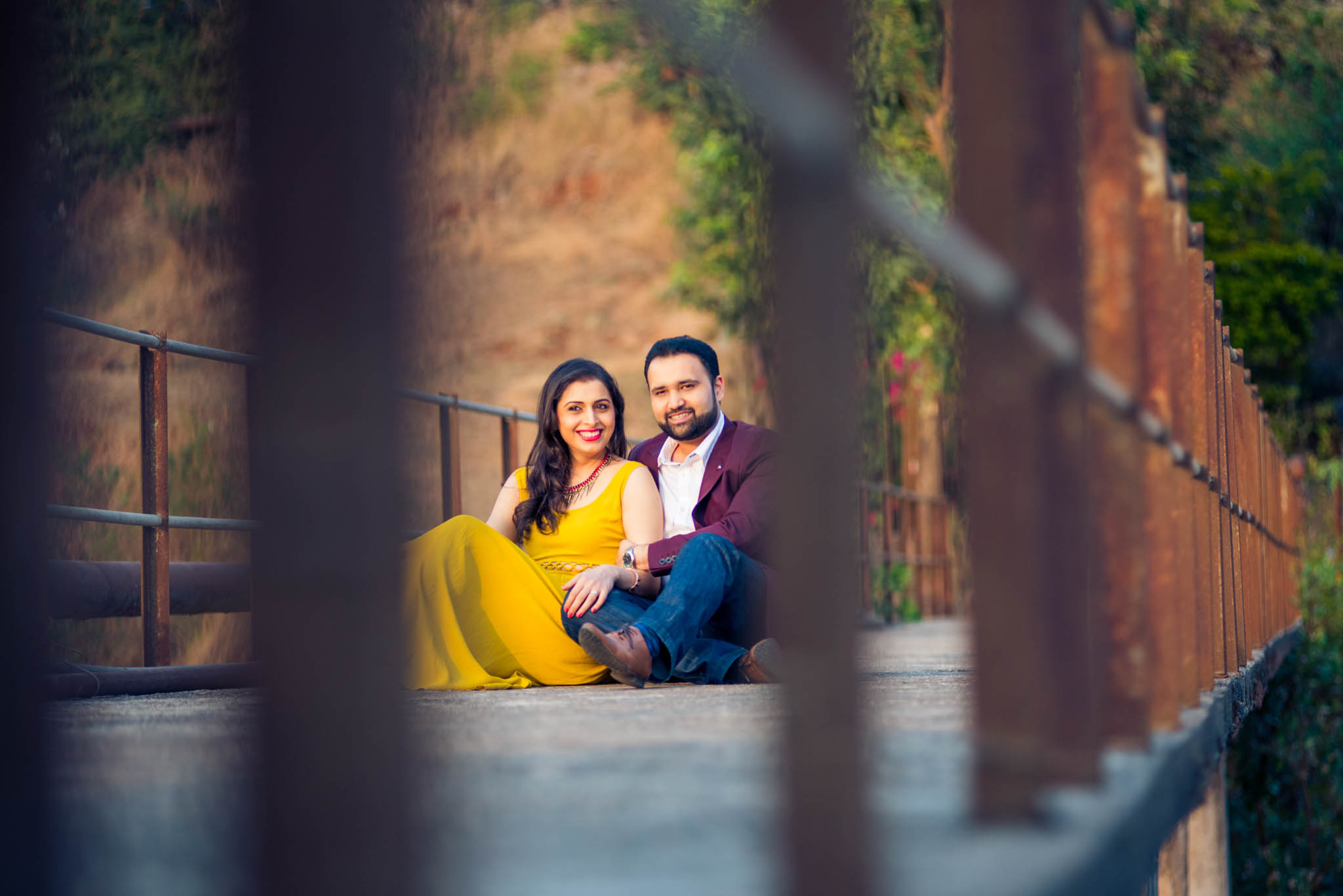 Pre-wedding shoot done at Pawana Lake, Lonavala