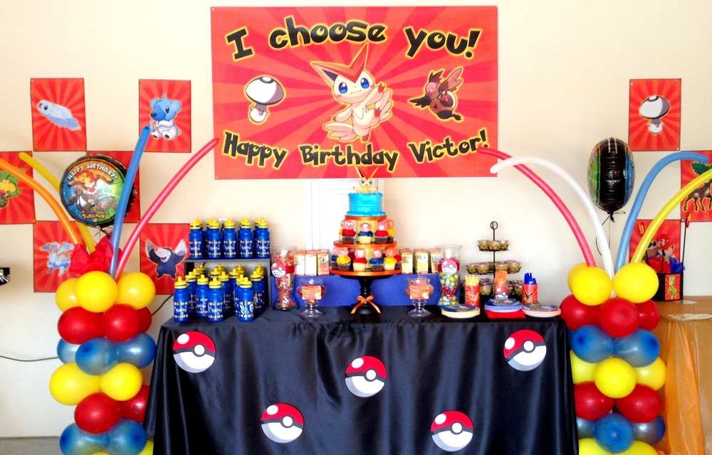 Pokemon Birthday Decoration 