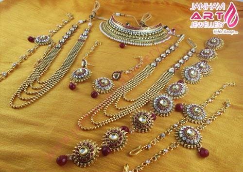 Alluring Collection of Bridal Jewelry in Mumbai at Janhavi Art Jewelry