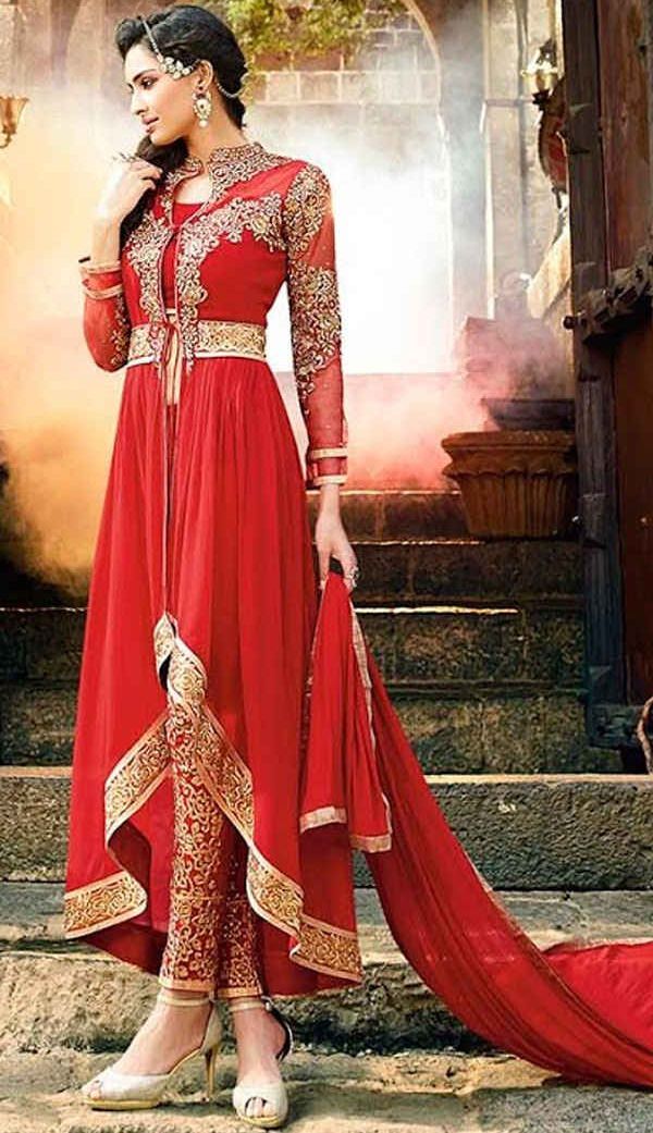 High low 2025 indian dresses